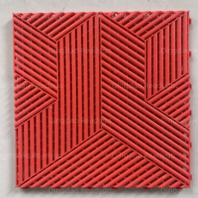 azulejos de suelo de garaje de polipropileno