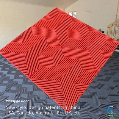 Pisos de garaje de PVC impermeable con textura perfecta para garajes