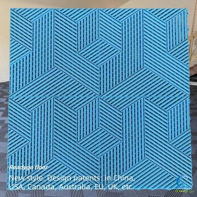 100% impermeable para el piso de garaje azulejos baratos sótano para el piso de garaje cuadrados