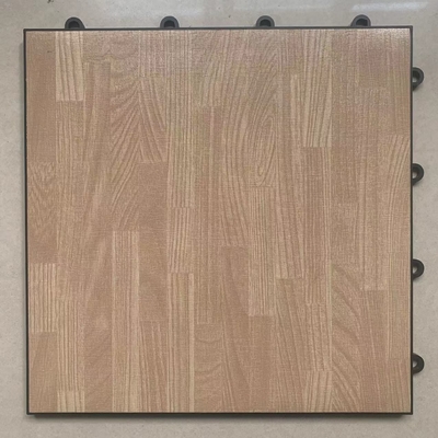 Tejas de piso de baile de 12 mm 3x3 antiderrapante